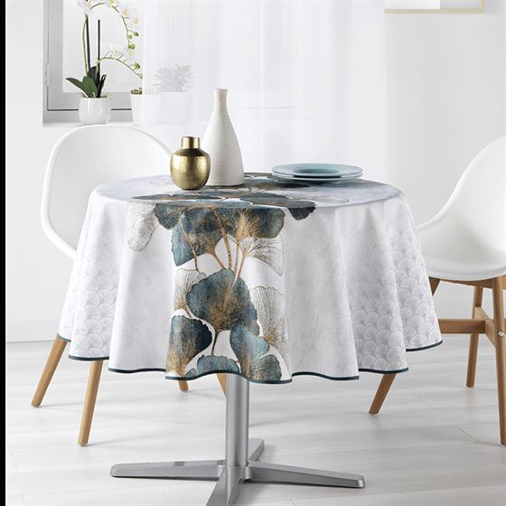 Nappe Rectangle Table De Tache Résistante à La Tache, Nappe De Vinyle avec  Support en Flanelle, Table à Manger Chiffons De Table Rectangle(Size:6 Seat  Cover,Color:B) : : Cuisine et Maison