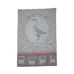 French Tablecloths elegant cotton kitchen towel, durable and quick-drying.