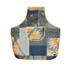 Durable polyester kitchen apron Ginkgo | Franse Tafelkleden