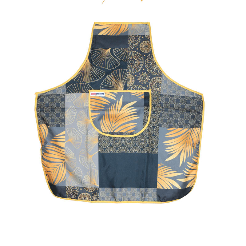 Tablier de cuisine en polyester durable Ginkgo | Franse Tafelkleden